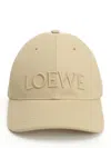 Loewe Canvas Hat Hats Beige