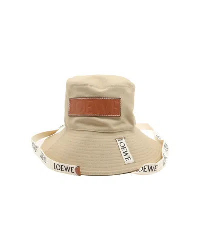 Loewe Canvas Hat, Size 59 In Pattern