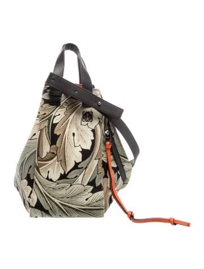 Pre-owned Loewe Canvas Hobo In Multicolor