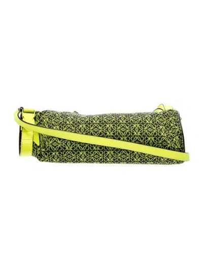 Pre-owned Loewe Canvas Shoulder Bag In Multi
