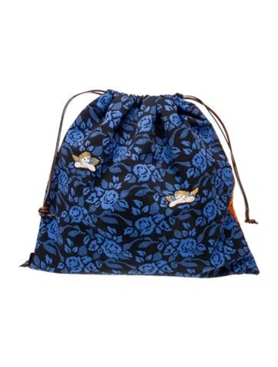 Pre-owned Loewe Canvas Tote In Blue