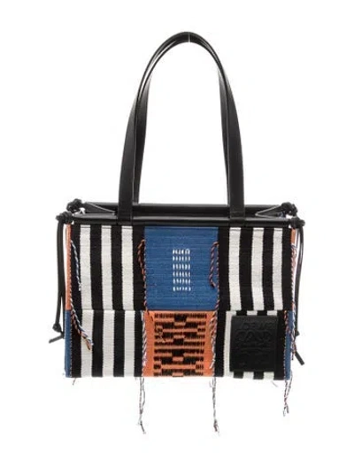 Pre-owned Loewe Canvas Tote In Multi