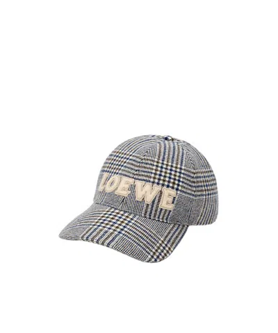 Loewe Cap In Wool In Multi