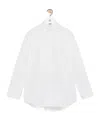 Loewe Cape Shirt In Cotton In White