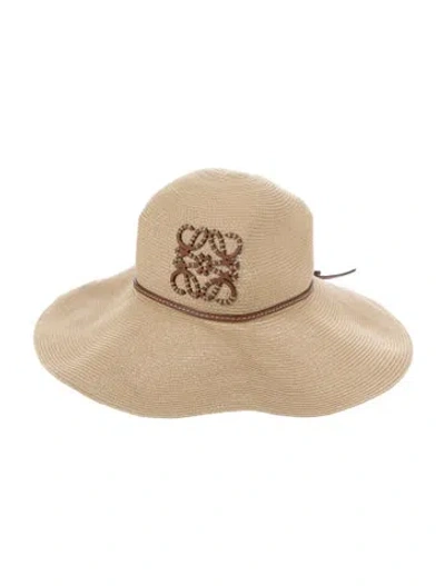 Pre-owned Loewe Capeline Hat In Neutral