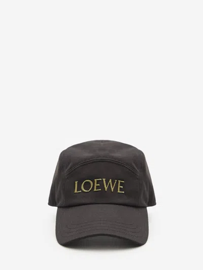 Loewe Camp Cap In Black
