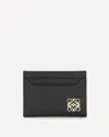 Loewe Anagram Leather Cardholder In Black