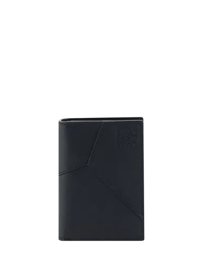 Loewe Card Holder In Black