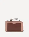 Loewe Cardholder With Coin Pocket In Brown