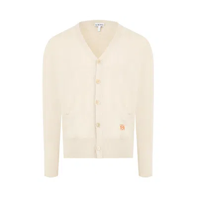 Pre-owned Loewe Cardigan 'beige' | Tan | Men's Size L In Brown