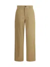 Loewe Men Cargo Pants In Beige