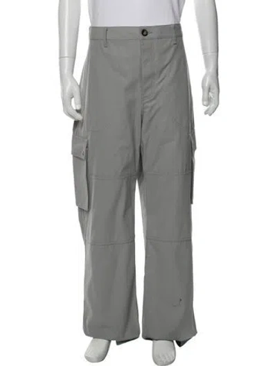 Pre-owned Loewe Cargo Pants In Gray