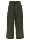 Loewe Cargo Trousers Utility Multiple Pockets In Green