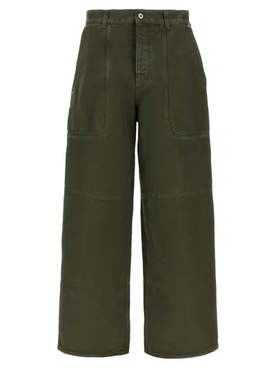 LOEWE CARGO PANTS GREEN
