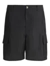 Loewe Cargo-pocket Shorts In Black