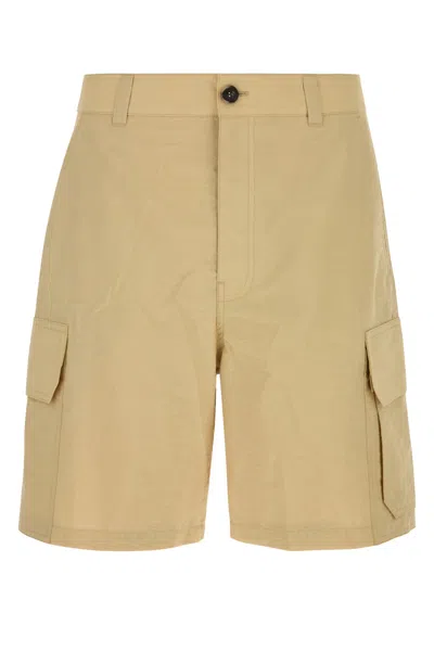 Loewe Cargo Shorts In Brown