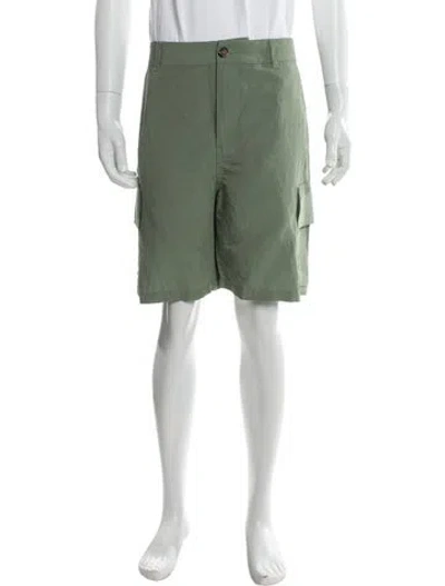 Pre-owned Loewe Cargo Shorts In Green