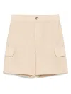 Loewe Cargo Shorts In Neutral