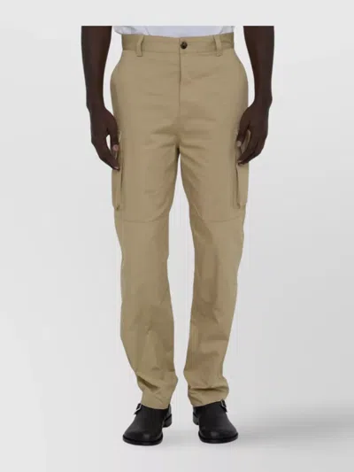 Loewe Cargo Trousers Featuring Multiple Pockets In Neutral