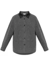 Loewe Wool And Cashmere Jacket In Gray
