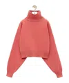 Loewe Cashmere Turtleneck Sweater In Red