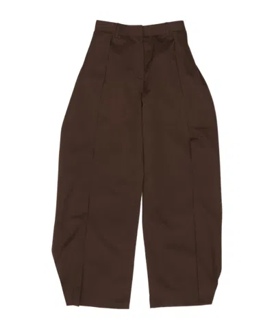 Loewe Casual Pants With Belt Loops In Brown
