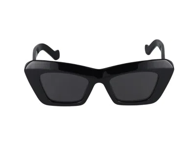 Loewe Cat-eye Acetate Sunglasses In Black