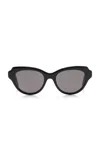 Loewe Cat-eye Acetate Sunglasses In Black