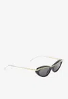 Loewe Cat-eye Acetate Sunglasses In Gray