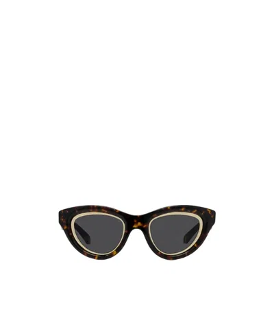 Loewe Cat Eye Frame Sunglasses In Brown