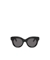 Loewe Round Frame Sunglasses In Black