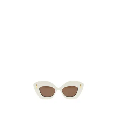 Loewe Cat-eye Frame Sunglasses In Brown