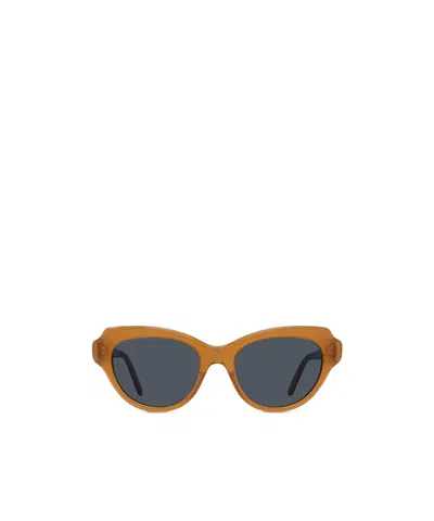Loewe Cat Eye Frame Sunglasses In Brown