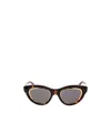 Loewe Anagram Cat-eye Tortoiseshell Acetate And Gold-tone Sunglasses In Multi