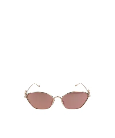 Loewe Cat-eye Frame Sunglasses In Nude