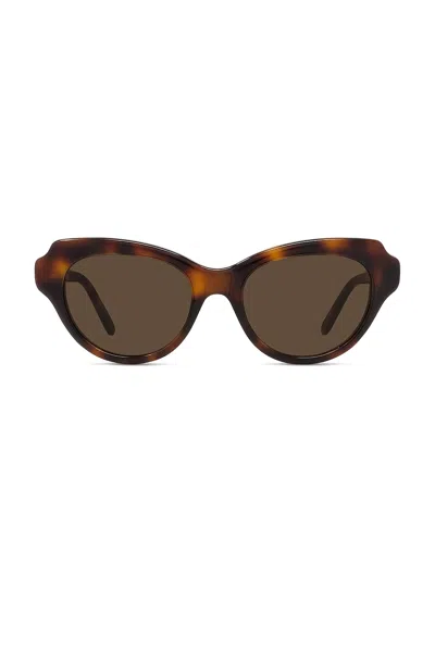 Loewe Womens Havana Gsliessx01 Cat-eye Frame Acetate Sunglasses In Brown