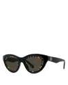Loewe Acetate Mini Cat Eye Anagram Sunglasses In Black