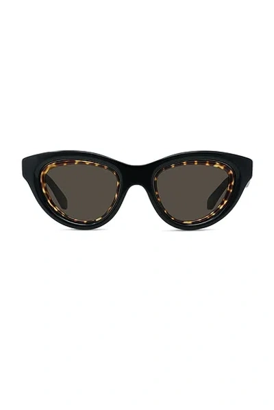 Loewe Cat Eye Sunglasses In Gold