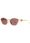 Loewe Cat-eye Sunglasses In Pink
