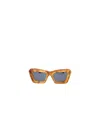 Loewe Cat-eye Frame Sunglasses In Gray