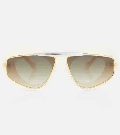 Loewe Cat-eye Sunglasses In White
