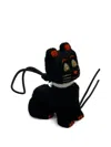 Loewe Cat Felt Charm In Black