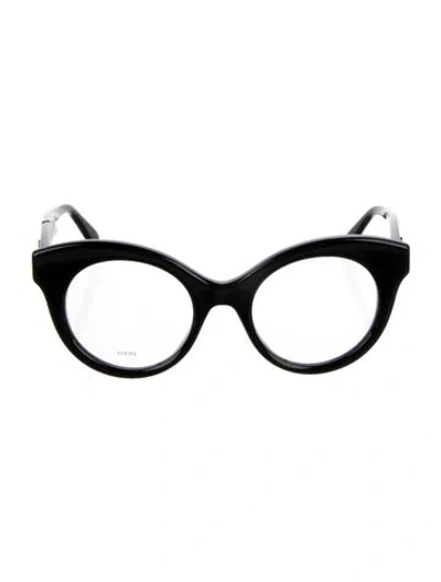 Pre-owned Loewe Cat-eye Eyeglasses W/ Tags In Black