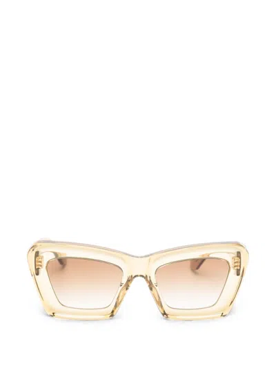 Loewe Cat-eye Sunglasses In Neutral