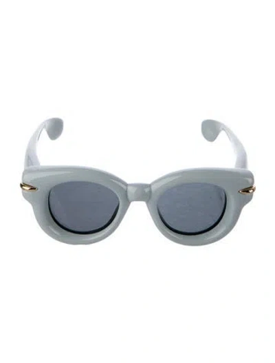 Pre-owned Loewe Cat-eye Tinted Sunglasses In Blue