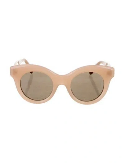 Pre-owned Loewe Cat-eye Tinted Sunglasses In Neutral