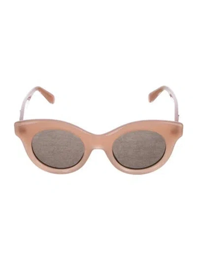 Pre-owned Loewe Cat-eye Tinted Sunglasses In Neutral