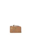 Loewe X Louis Wain Leather Cats Coin Card Holder In Brown