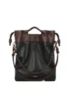Loewe Chain-detail Leather Shoulder Bag In Black