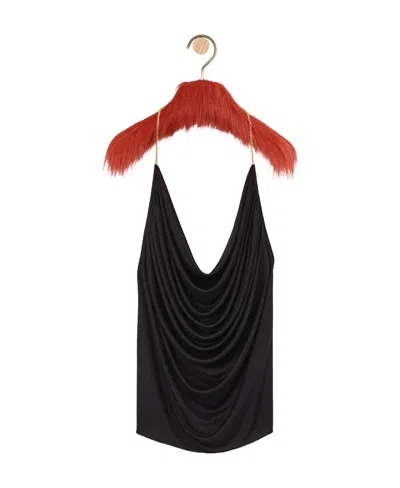 Loewe Chain Pendant Sling In Black